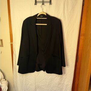 Express Classic Black XL Long Jacket